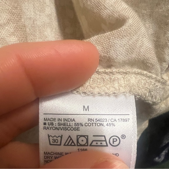 Old Navy Cream Floral Dress - Picture 4 of 4